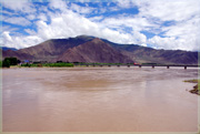 แม่น้ำลาซา ทิเบต