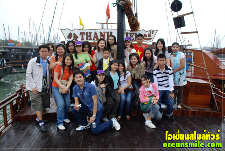 เที่ยวเวียดนาม ล่องเรืออ่าวฮาลอง